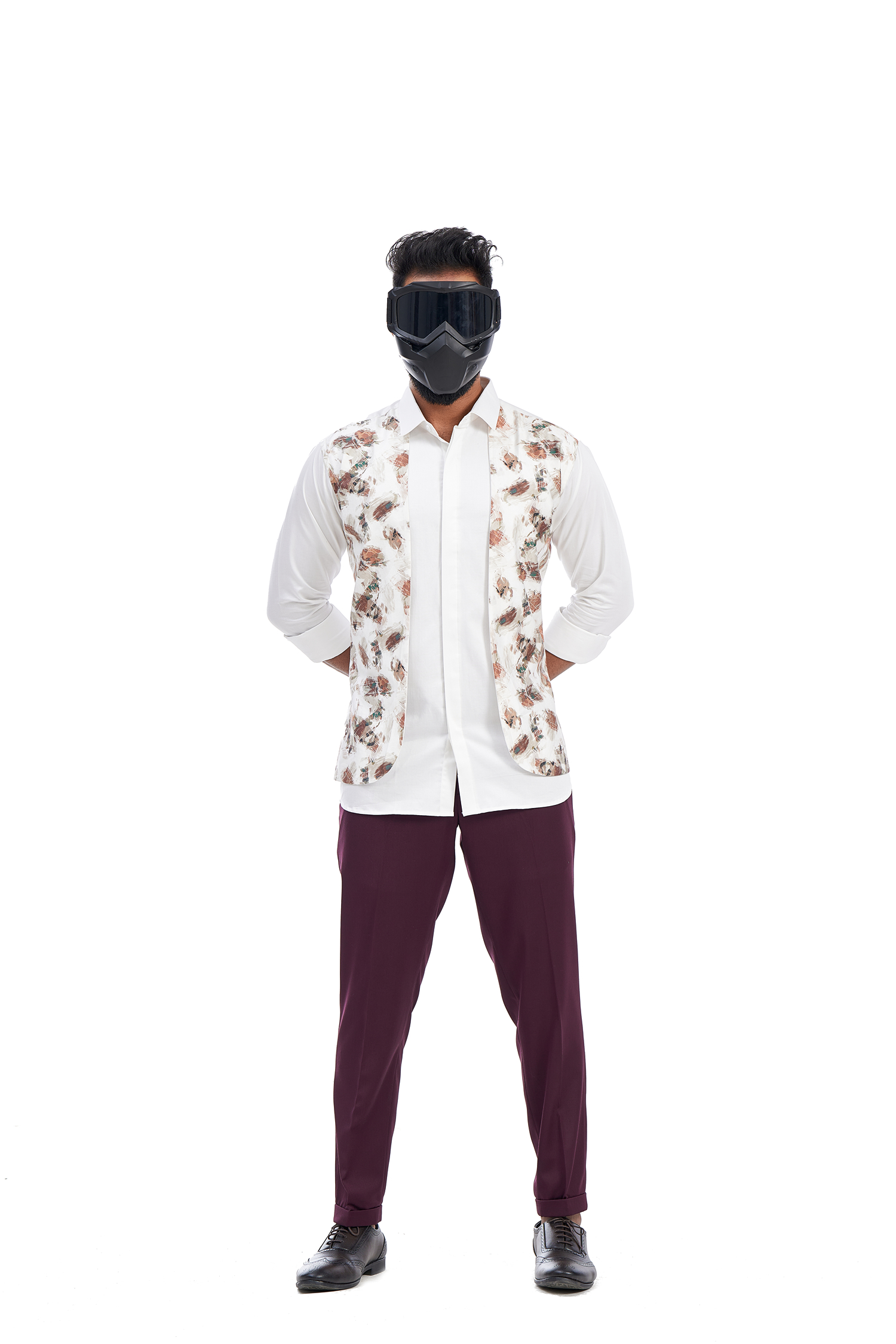 SCRATCHSTRACT LAYERING SHIRT