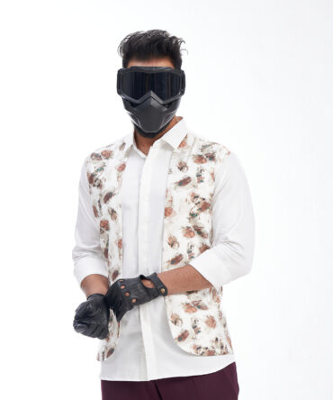 SCRATCHSTRACT LAYERING SHIRT