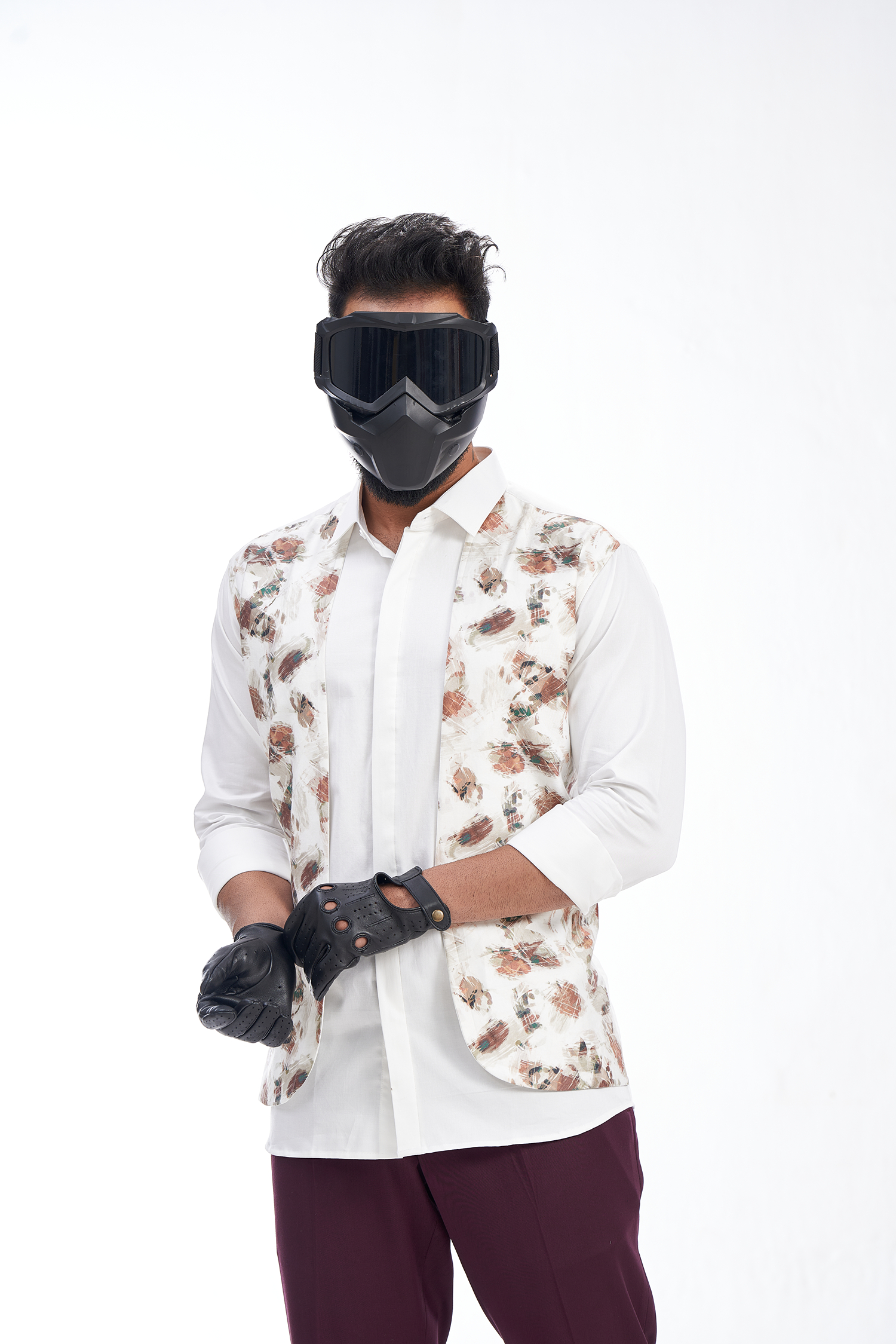 SCRATCHSTRACT LAYERING SHIRT