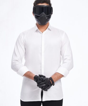 SOLID LUXE SHIRT | WHITE