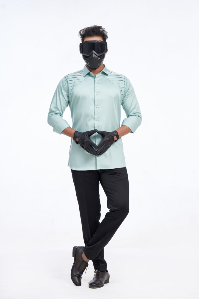 DETAILING SHIRT | AQUA SKY