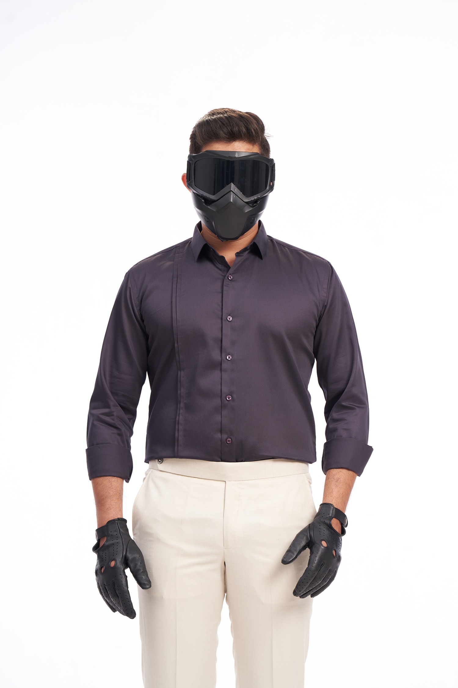 DETAILING SHIRT | BLACKBERRY WINE