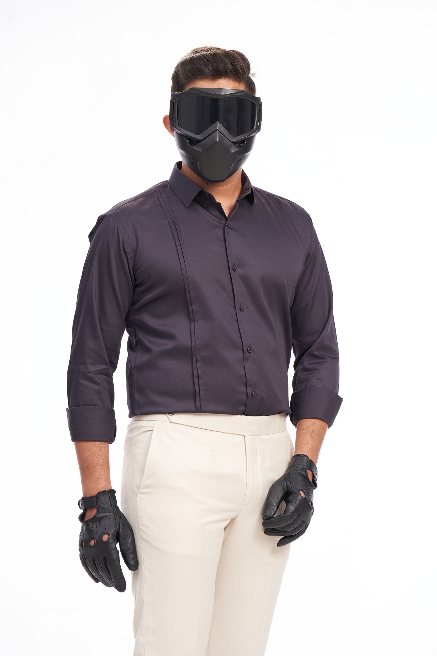 DETAILING SHIRT | BLACKBERRY WINE