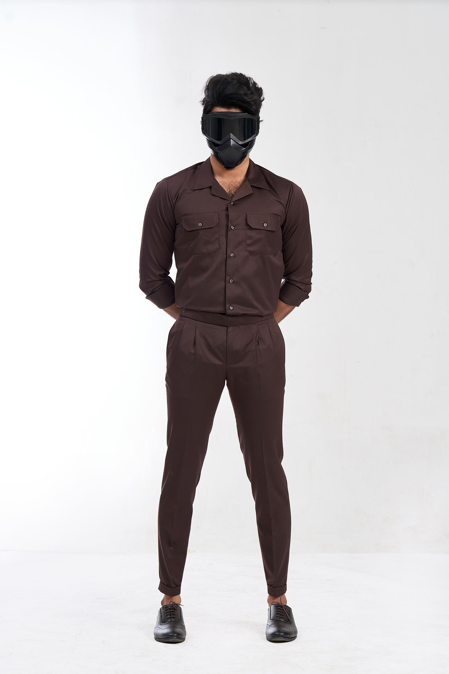 CLASSIC BROWN CO-ORD SET