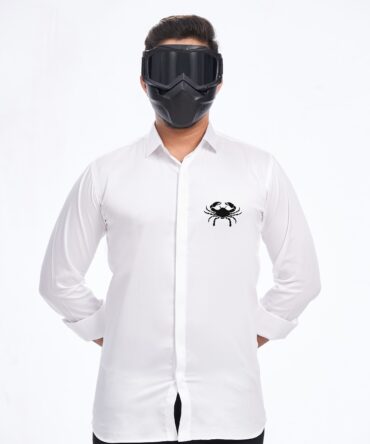CANCER ZODIAC SHIRT | WHITE