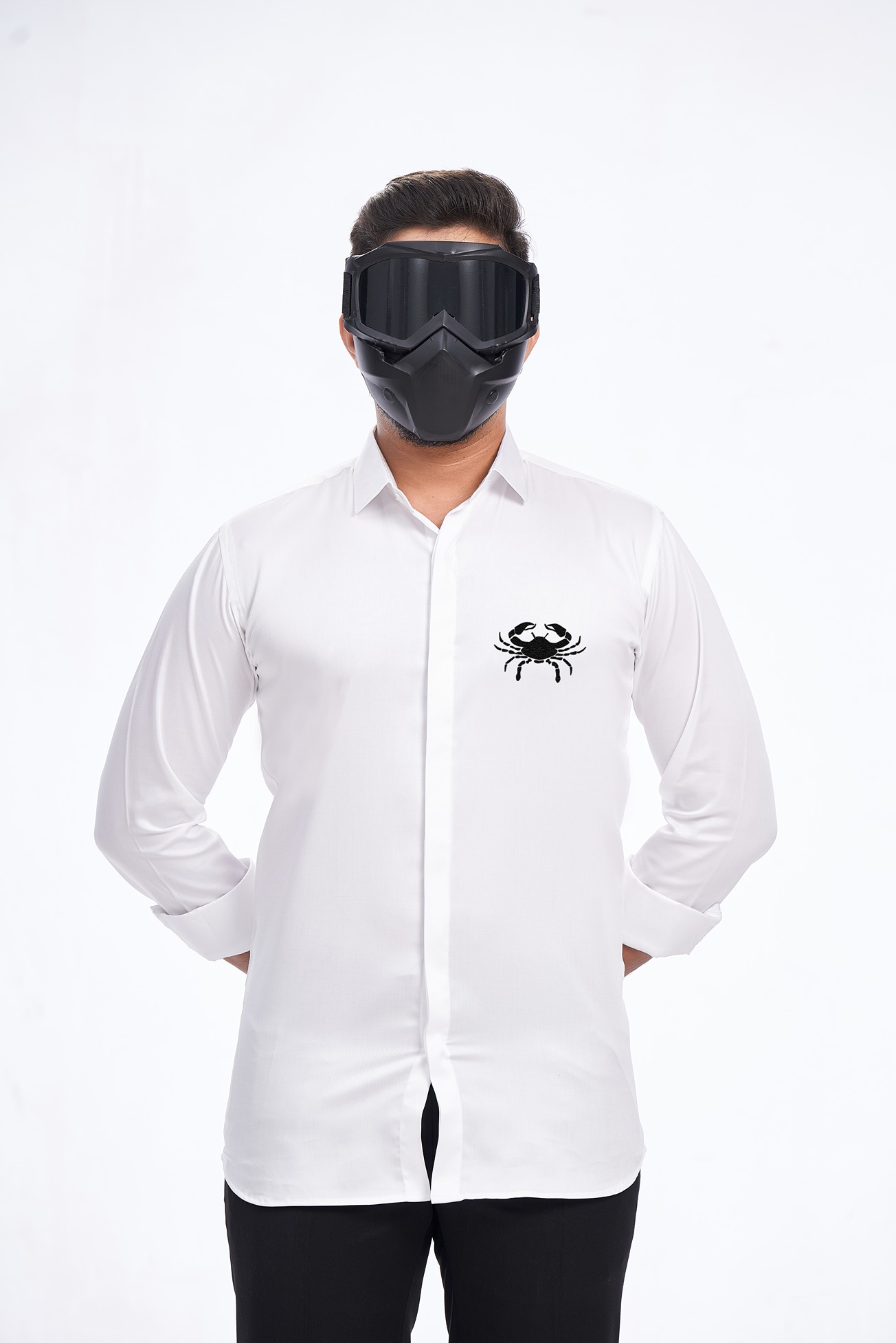 CANCER ZODIAC SHIRT | WHITE