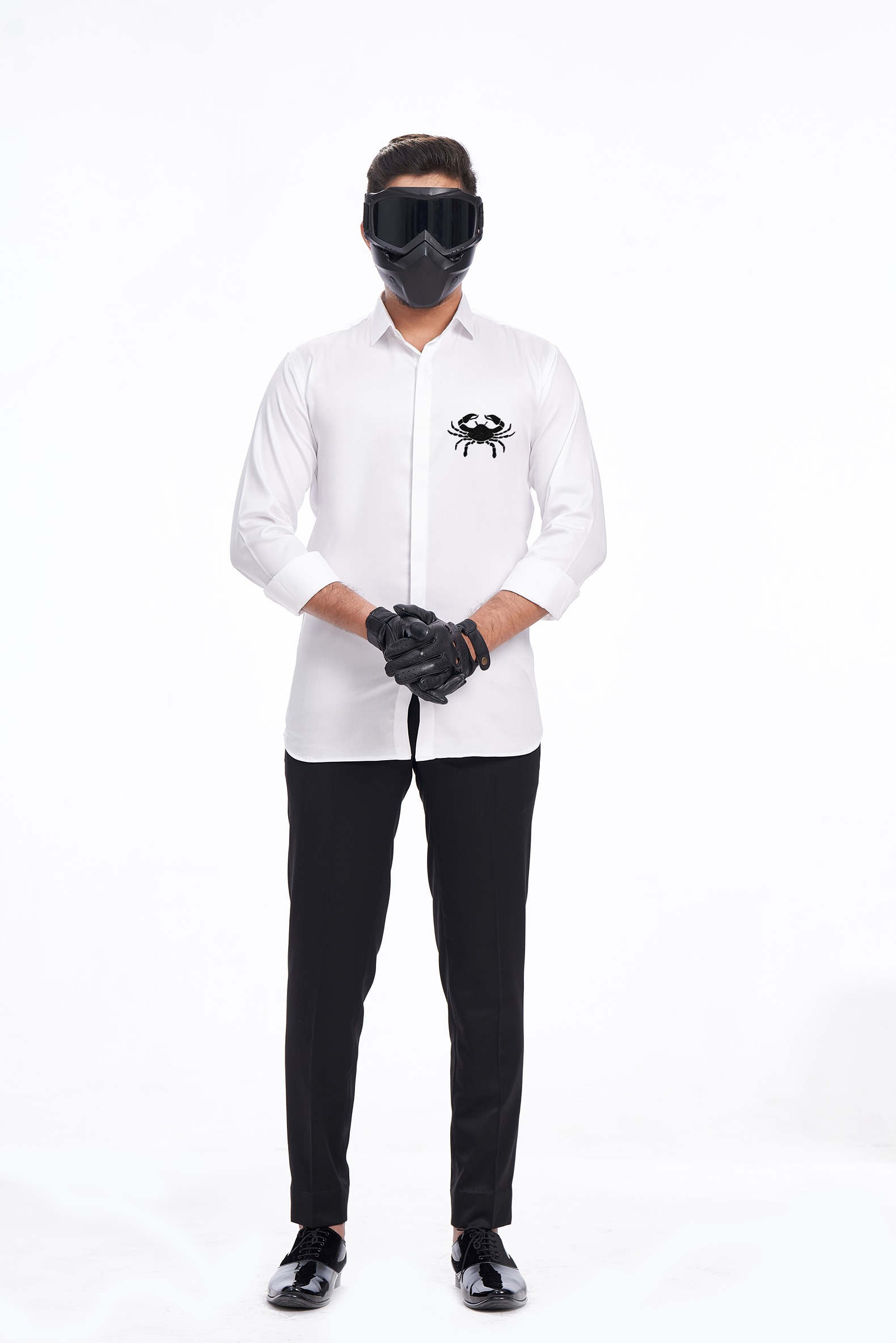 CANCER ZODIAC SHIRT | WHITE