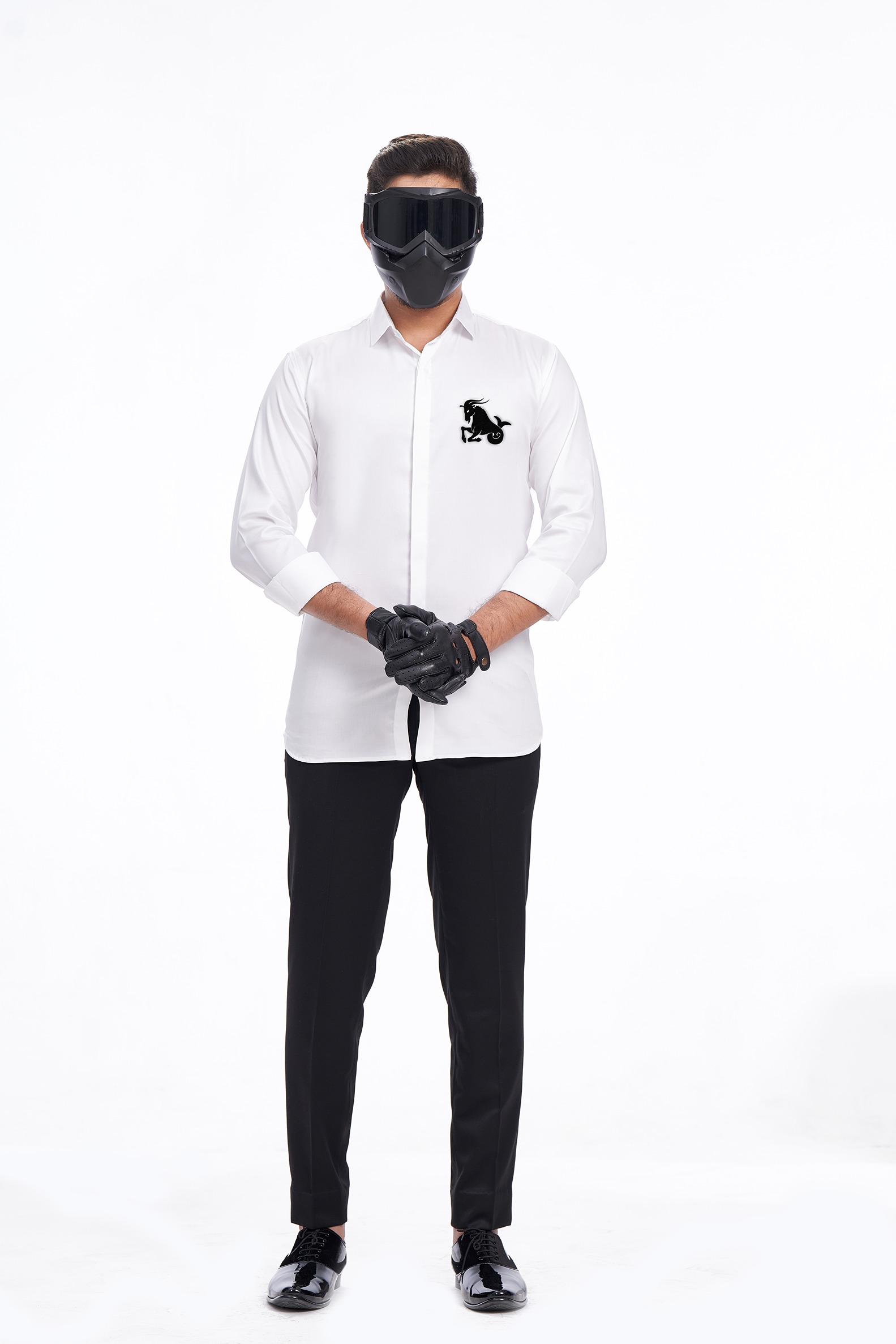 CAPRICORN ZODIAC SHIRT | WHITE