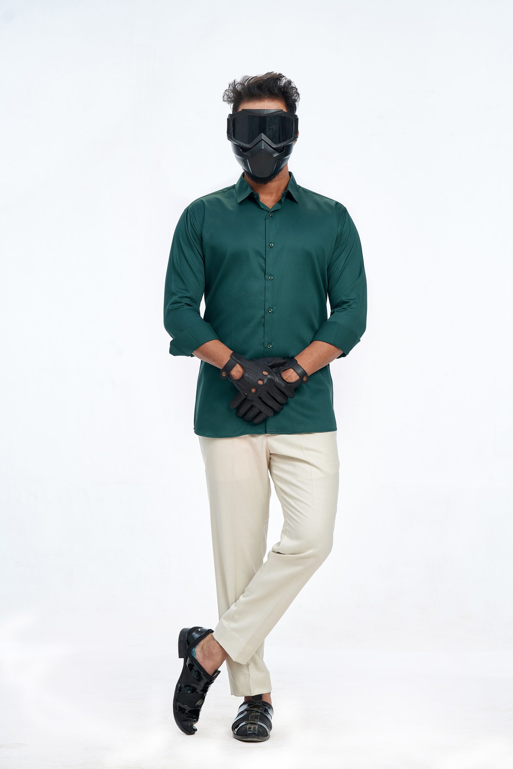 SOLID LUXE SHIRT | EMERALD