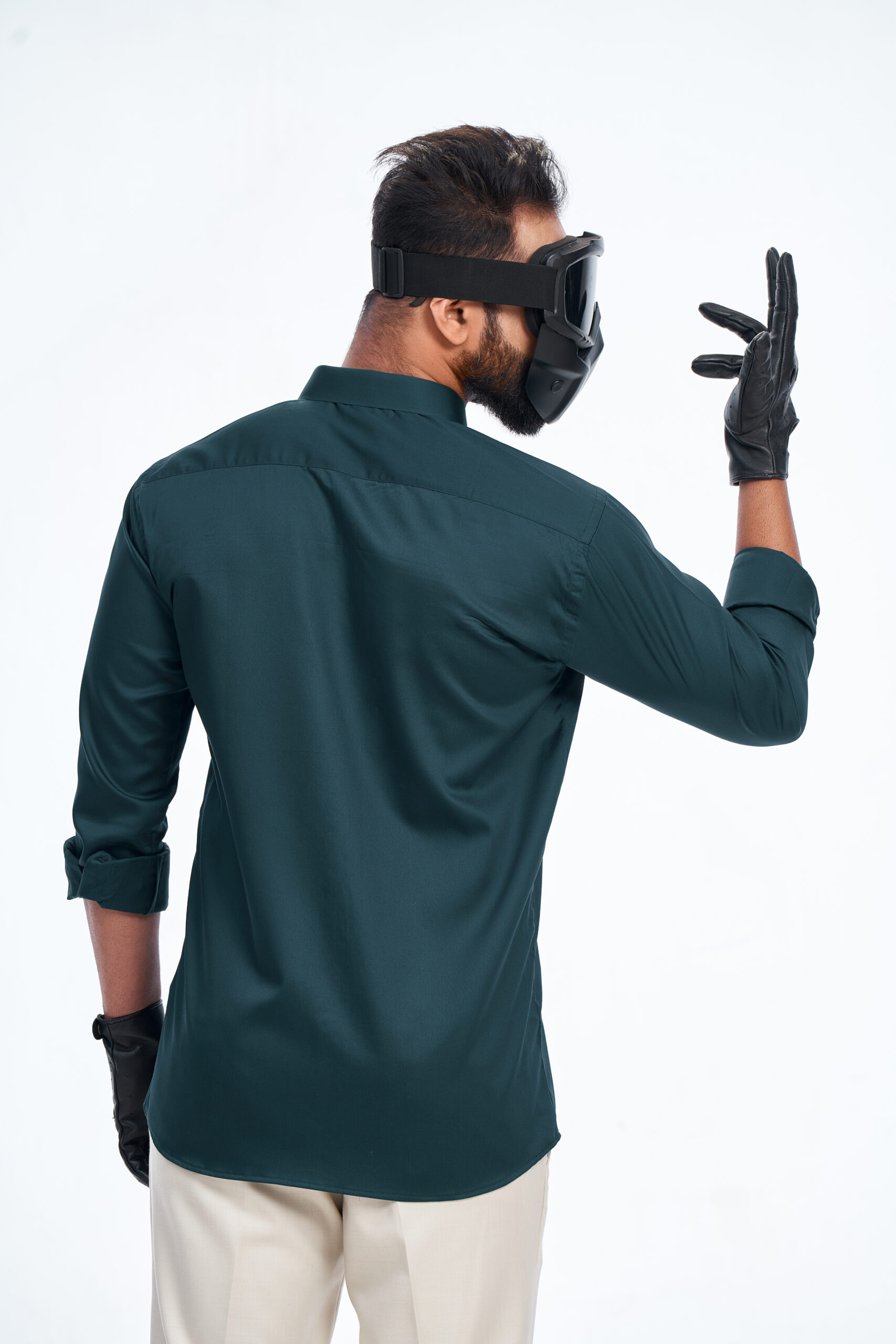 SOLID LUXE SHIRT | TEAL