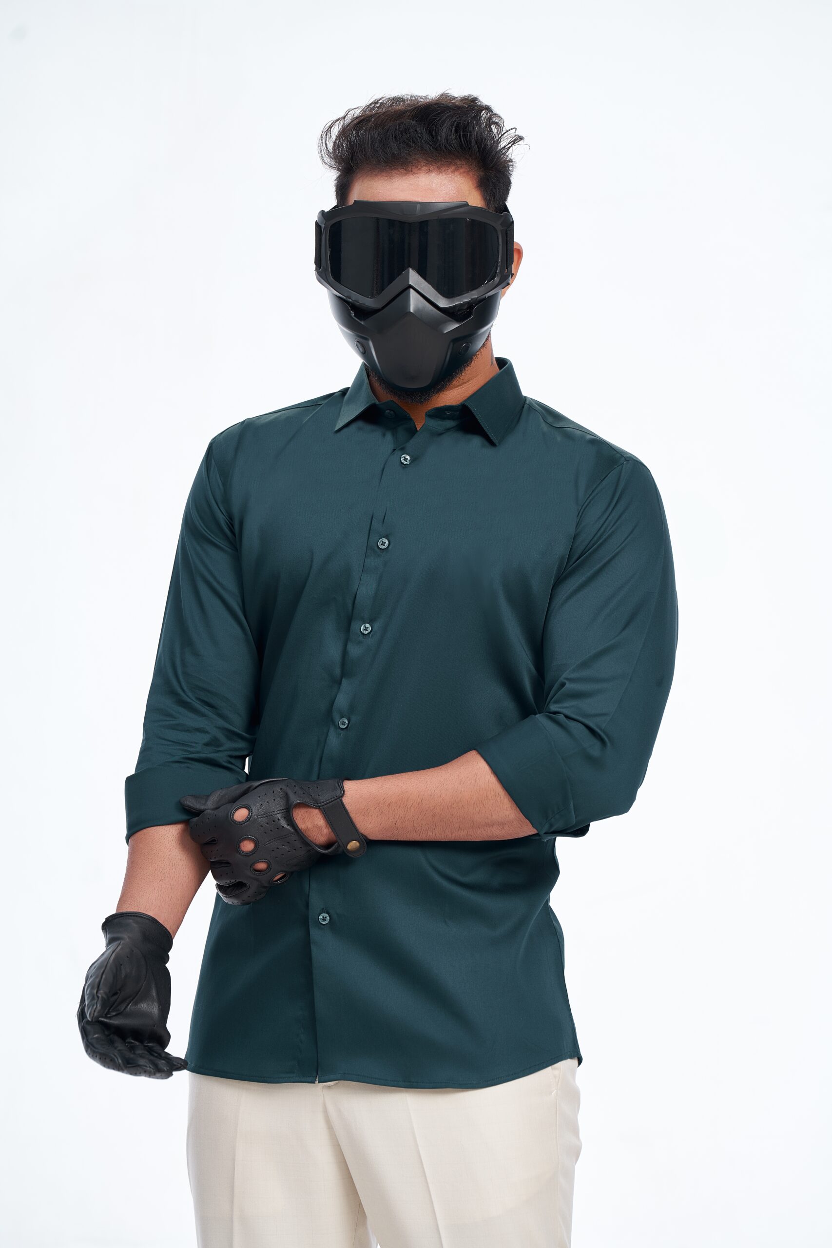 SOLID LUXE SHIRT | TEAL