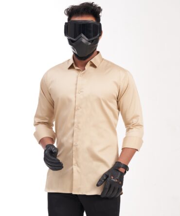 SOLID LUXE SHIRT | PALE MARIGOLD