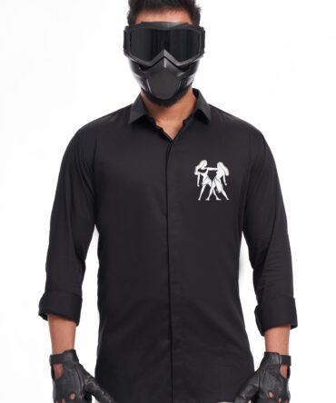 GEMINI ZODIAC SHIRT | BLACK