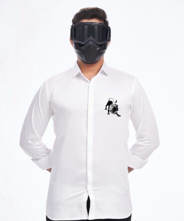 LEO ZODIAC SHIRT | WHITE