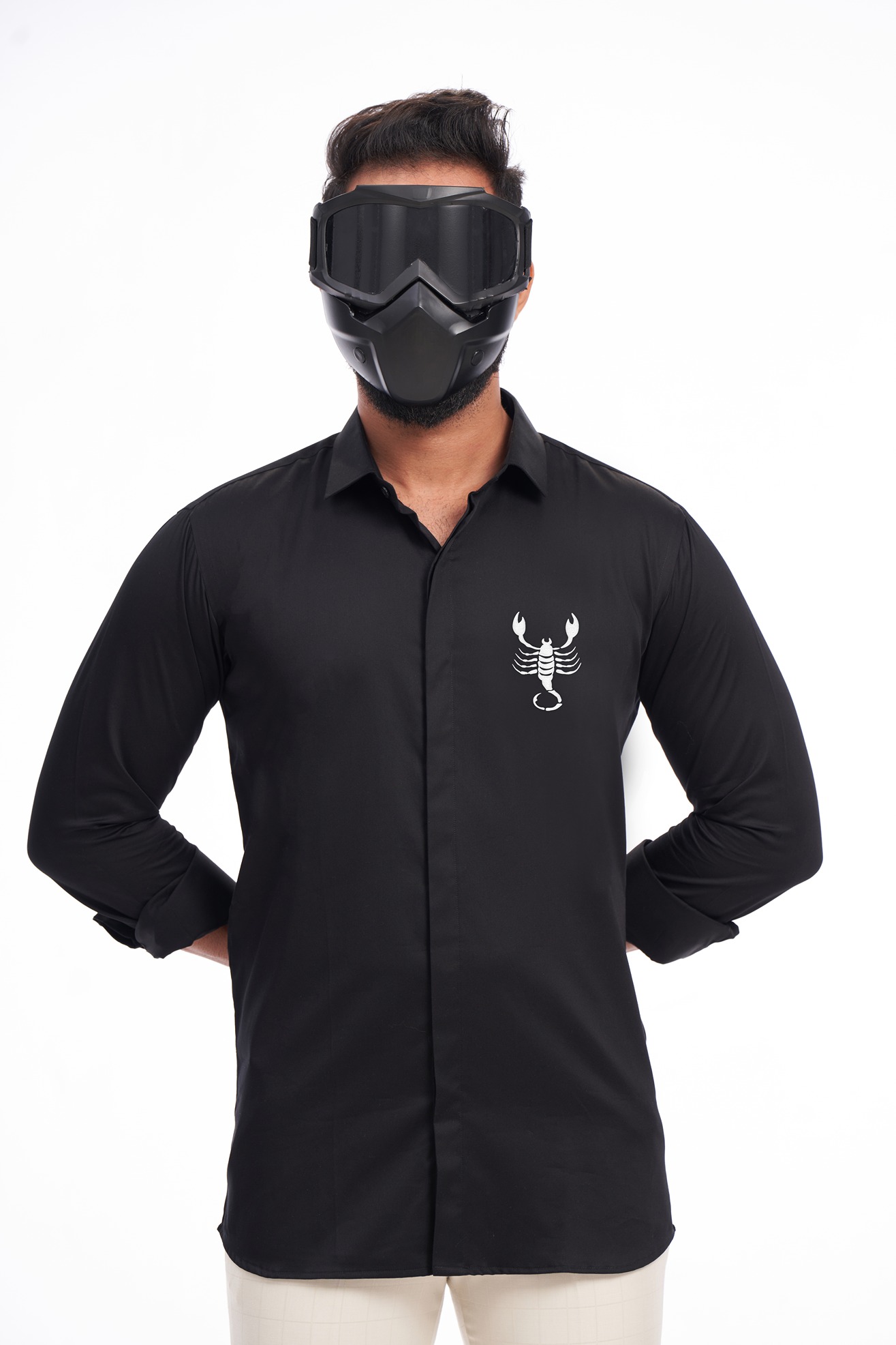 SCORPIO ZODIAC SHIRT | BLACK